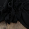 Black Solid French Terry