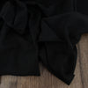 Black Solid French Terry