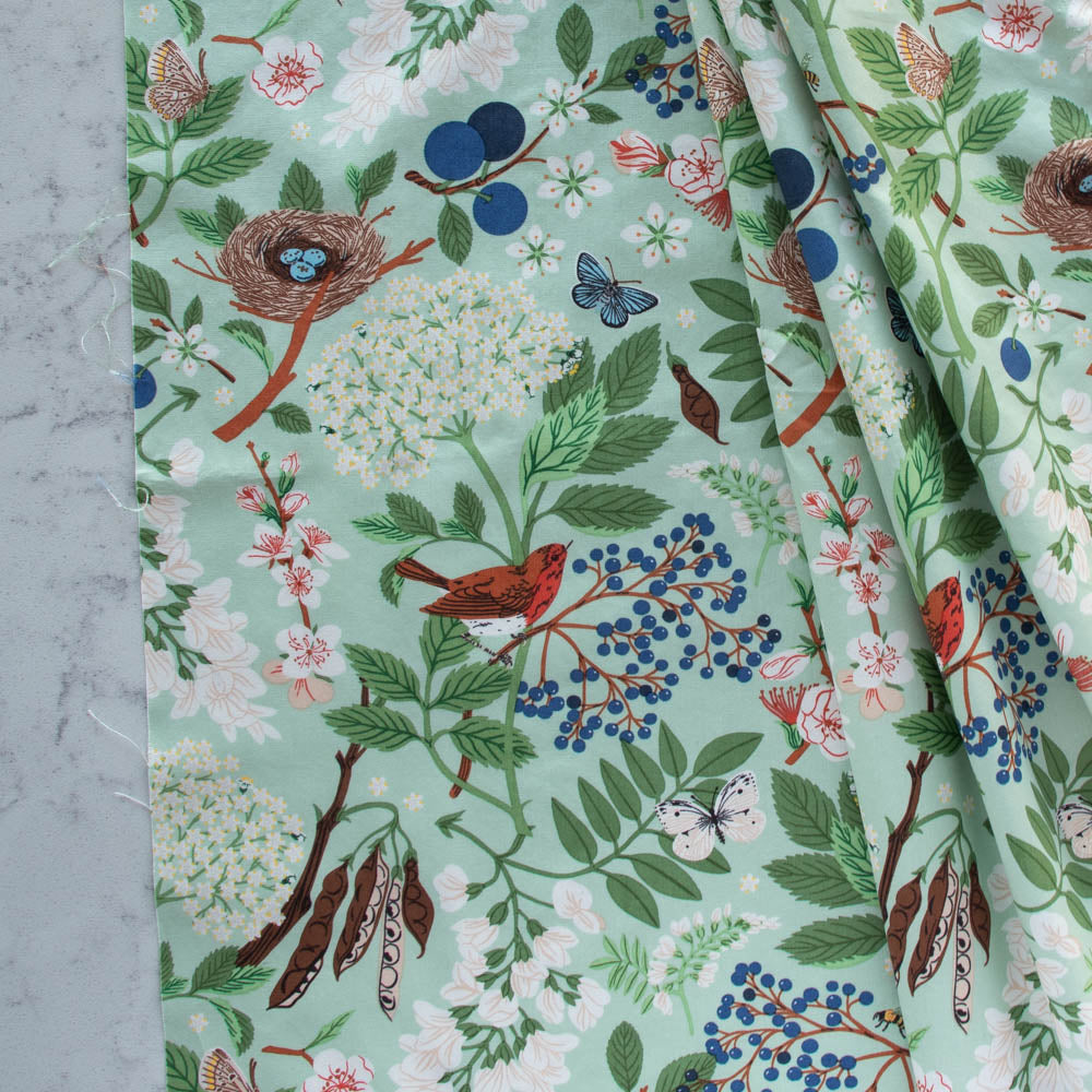Flowering Trees Day Poplin