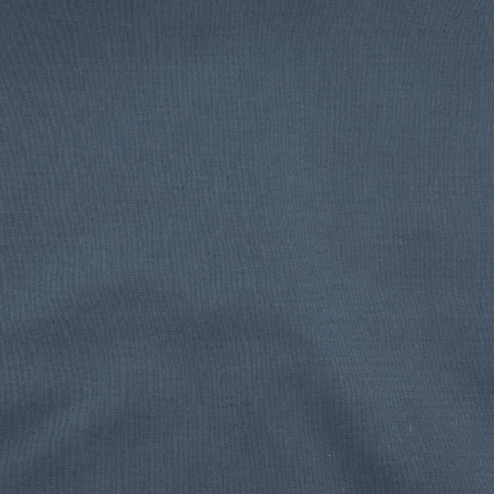 Dark Denim Solid Poplin