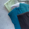 Teal Solid Interlock Knit