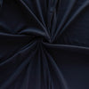 Jet Black Solid Interlock Knit