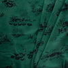 Large Fox Toile Emerald CANVAS