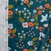Feathered Friends Deep Teal