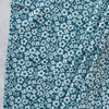 Pressed Flowers Deep Teal