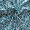 Pressed Flowers Deep Teal