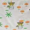 Lillies and Ruffed Grouse Poplin