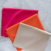 Tangerine Poplin Solid