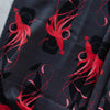 Squid and Whale Barkcloth