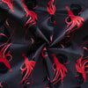 Squid and Whale Barkcloth