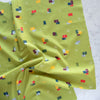 Squares and Dashes Holiday Poplin