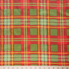 Vertical Holiday Plaid Poplin