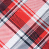 Diagonal Holiday Plaid Poplin