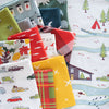 Vertical Holiday Plaid Poplin