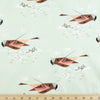 Gray Crowned Rosy Finch Poplin