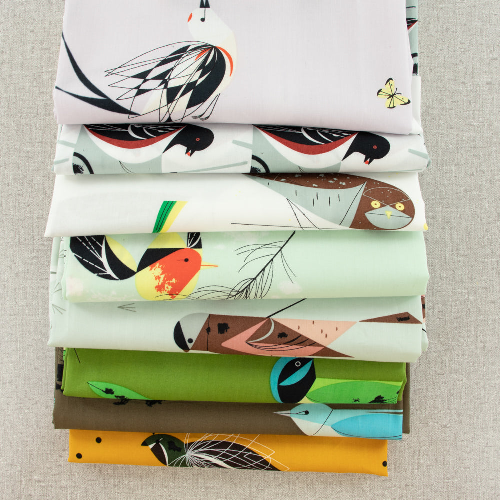 Western Birds Fat Quarter Bundle, 8 Total | REPRINT SOLD OUT