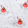 Cardinal and Seeds Poplin