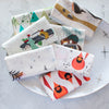 Cardinal and Seeds Poplin
