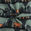 Jumbrella Orange Barkcloth
