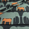 Jumbrella Orange Barkcloth