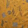 Desert Silhouettes Brown Poplin