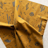 Desert Silhouettes Brown Poplin