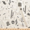 Desert Silhouettes Cream Poplin
