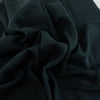 Jet Black Solid Double Gauze