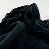 Jet Black Solid Double Gauze