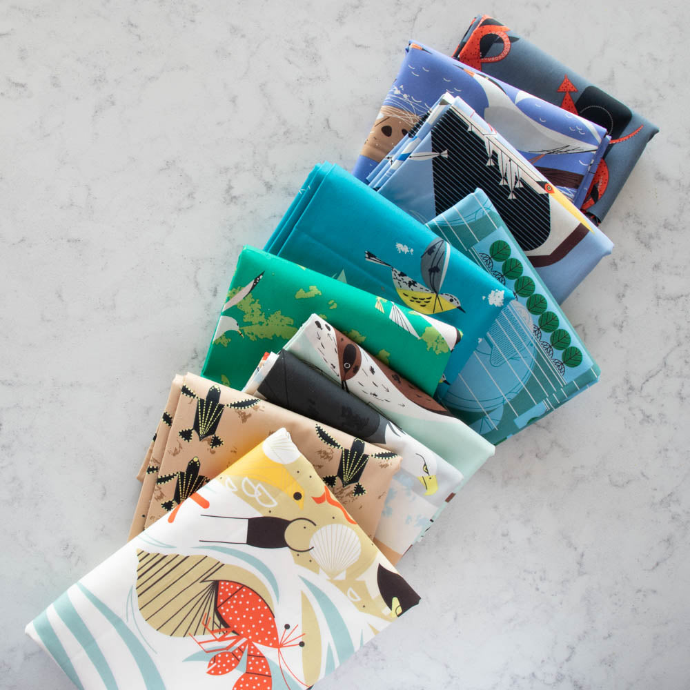 Charley Harper Coastal Case Pack, 15YD Bolts