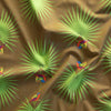 Flamboyant Feathers Poplin