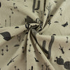 Charley Harper Desert Silhouettes Gray Interlock Knit| SOLD OUT