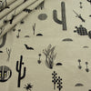 Charley Harper Desert Silhouettes Gray Interlock Knit| SOLD OUT