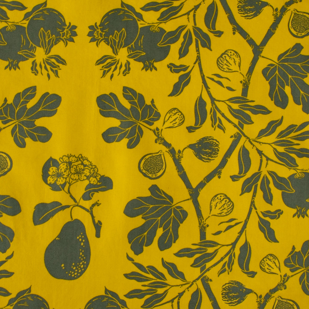 Pear, Fig, and Pom Tonal Green