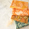 Large Peonies Peach Gold LAWN