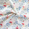 Tossed Bouquet Meadow Poplin