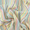 Yarn Stripe Bright Multi Poplin