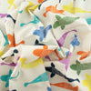 Playing Koi Bright Multi Poplin