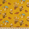 Mushrooms Mustard Poplin