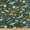 Marine Deep Blue Poplin