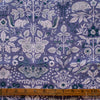 Flora and Fauna Twilight Barkcloth