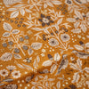 Flora and Fauna Golden Barkcloth