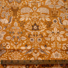 Flora and Fauna Golden Barkcloth