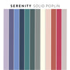 Serenity Solid Poplin Fat Quarter Bundle, 12 Total