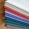 Serenity Solid Poplin Fat Quarter Bundle, 12 Total
