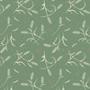 Tossed Wheat Green Poplin