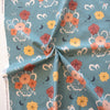 Night Cactus Denim  Poplin