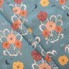 Night Cactus Denim  Poplin