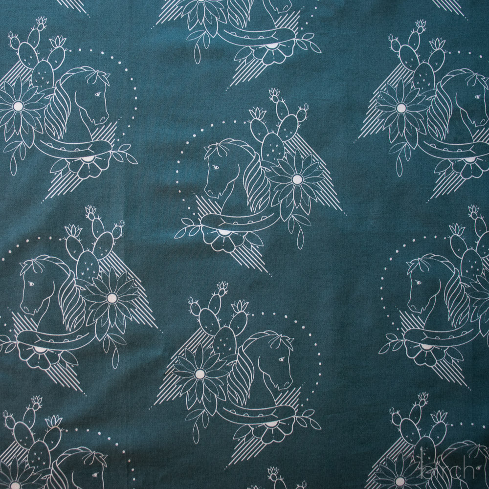 Trigger Silver Pine Poplin