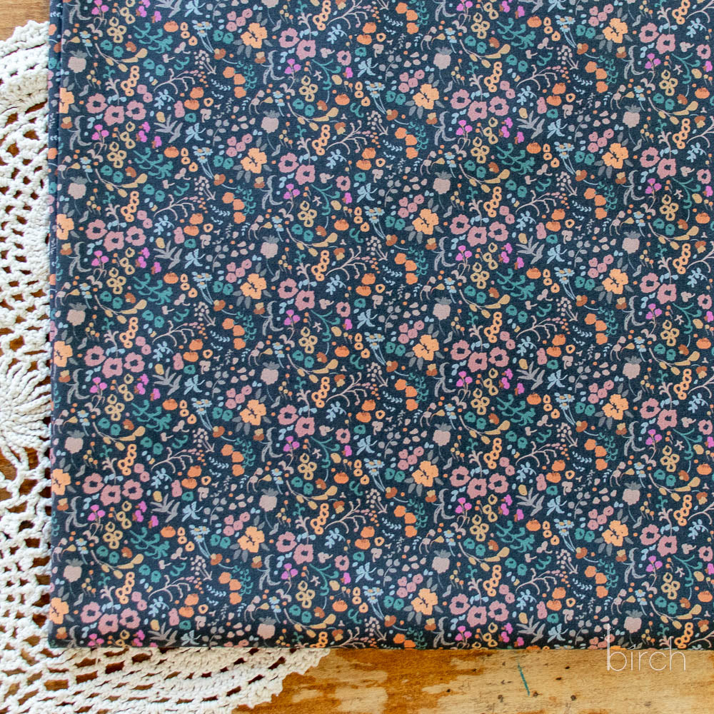 Ditzies Dark Poplin